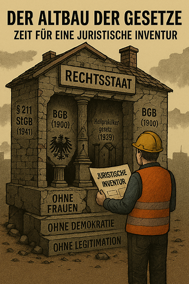 Korrigiere das Bild aus Kapitel 19: Der inflationäre Gebrauch der Floskel „historisch gewachsen“. Ersetze das Jahr für das Heilpraktikergesetz von 1999 auf 1939.